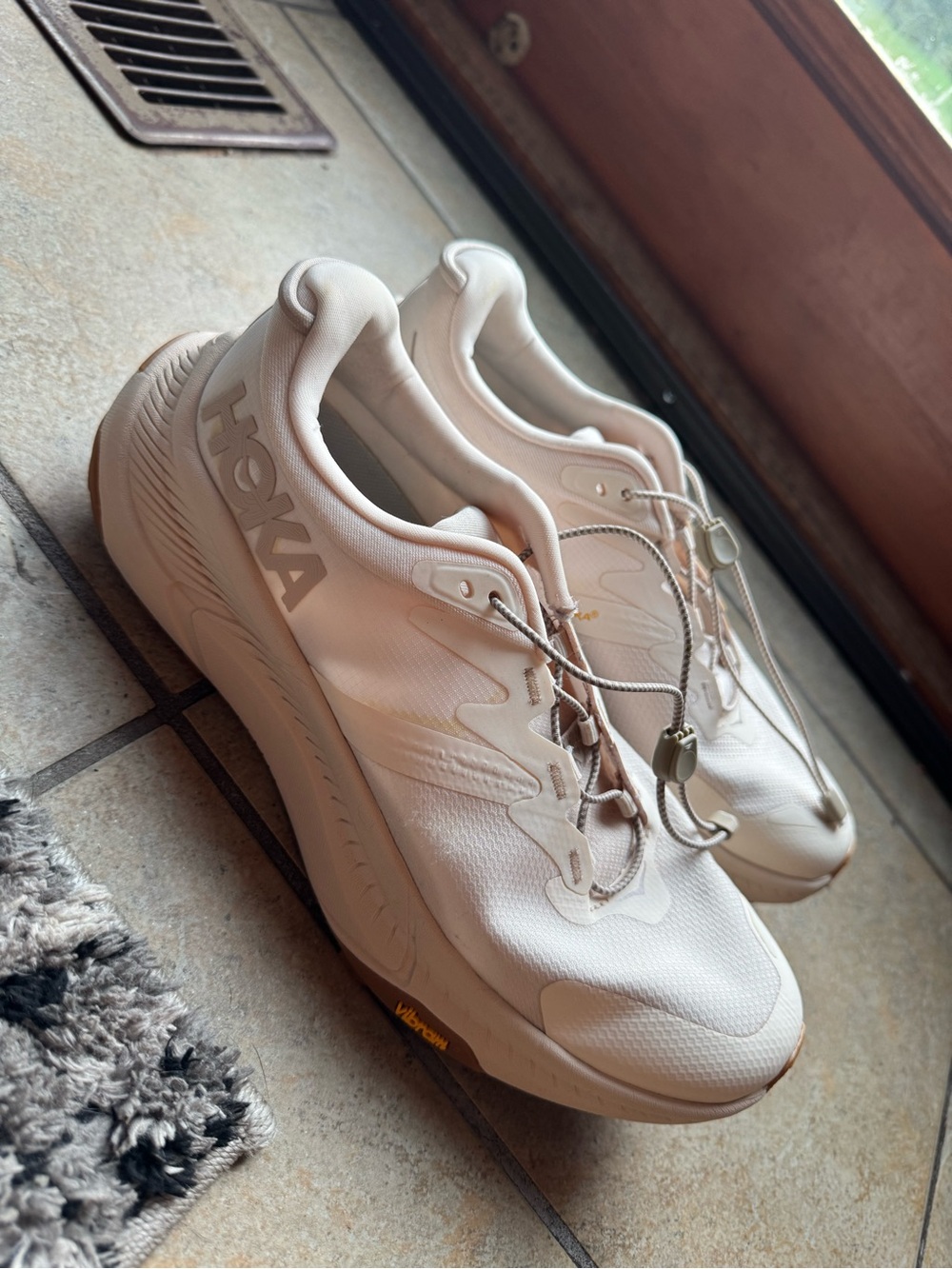 Hoka transport eggnog Lightweight Running Sneakers
